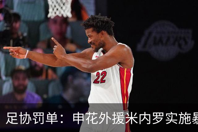 足协罚单：申花外援米内罗实施暴力行为 停赛3场罚款1.5万